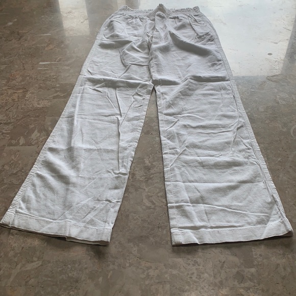 - SO Women's Lightweight Linen Blend Pants Small - Picture 2 of 16